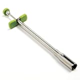 1363 Stainless Steel Olive Stuffer, with Comfort Grips, Green