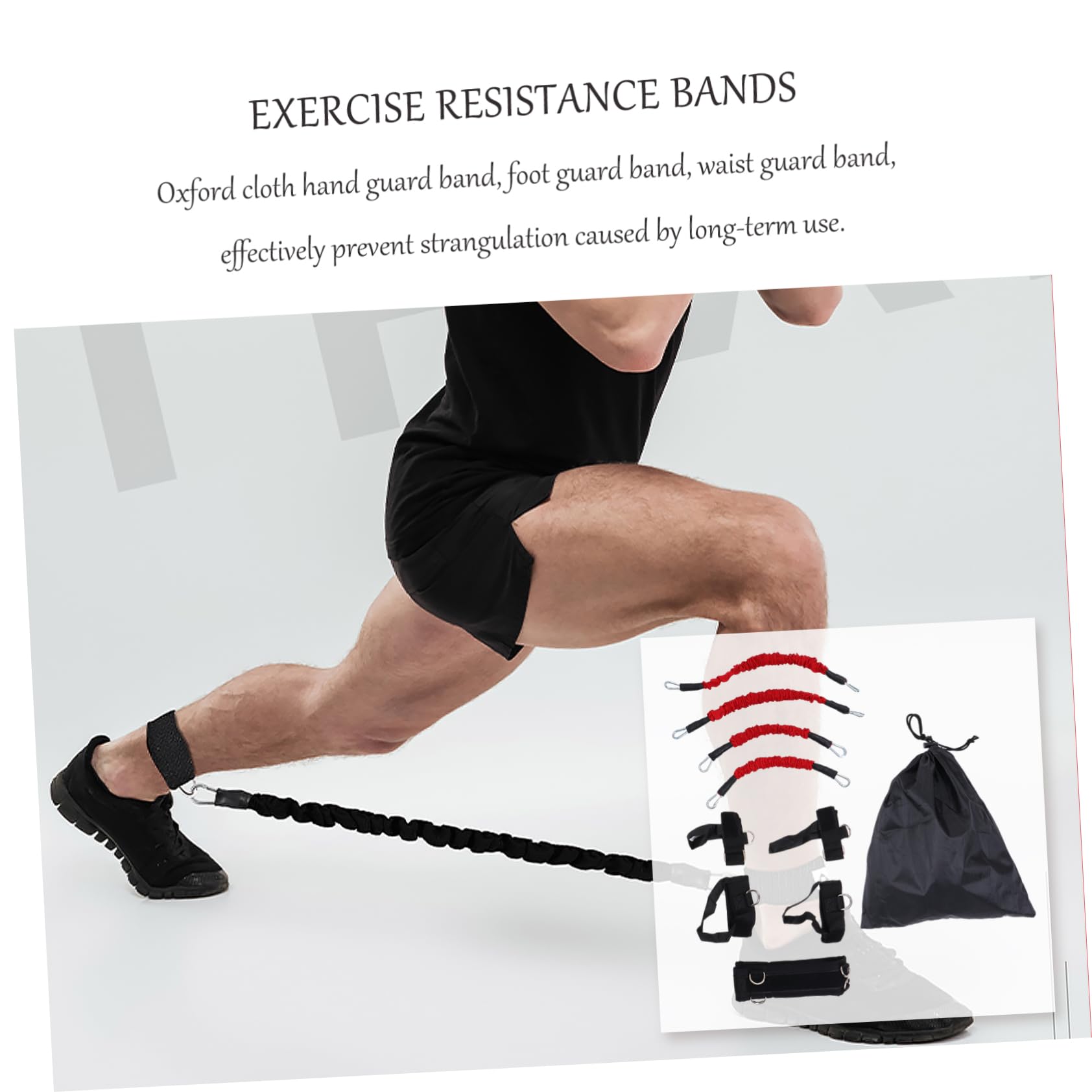 Happyyami Banda de Resistencia de Fitness Bandas de Ejercicio fortalecedor de Agarre de Mano maquinas Gym Material Gimnasio Belt Ligas de Resistencia para Ejercicio Barra de tracción