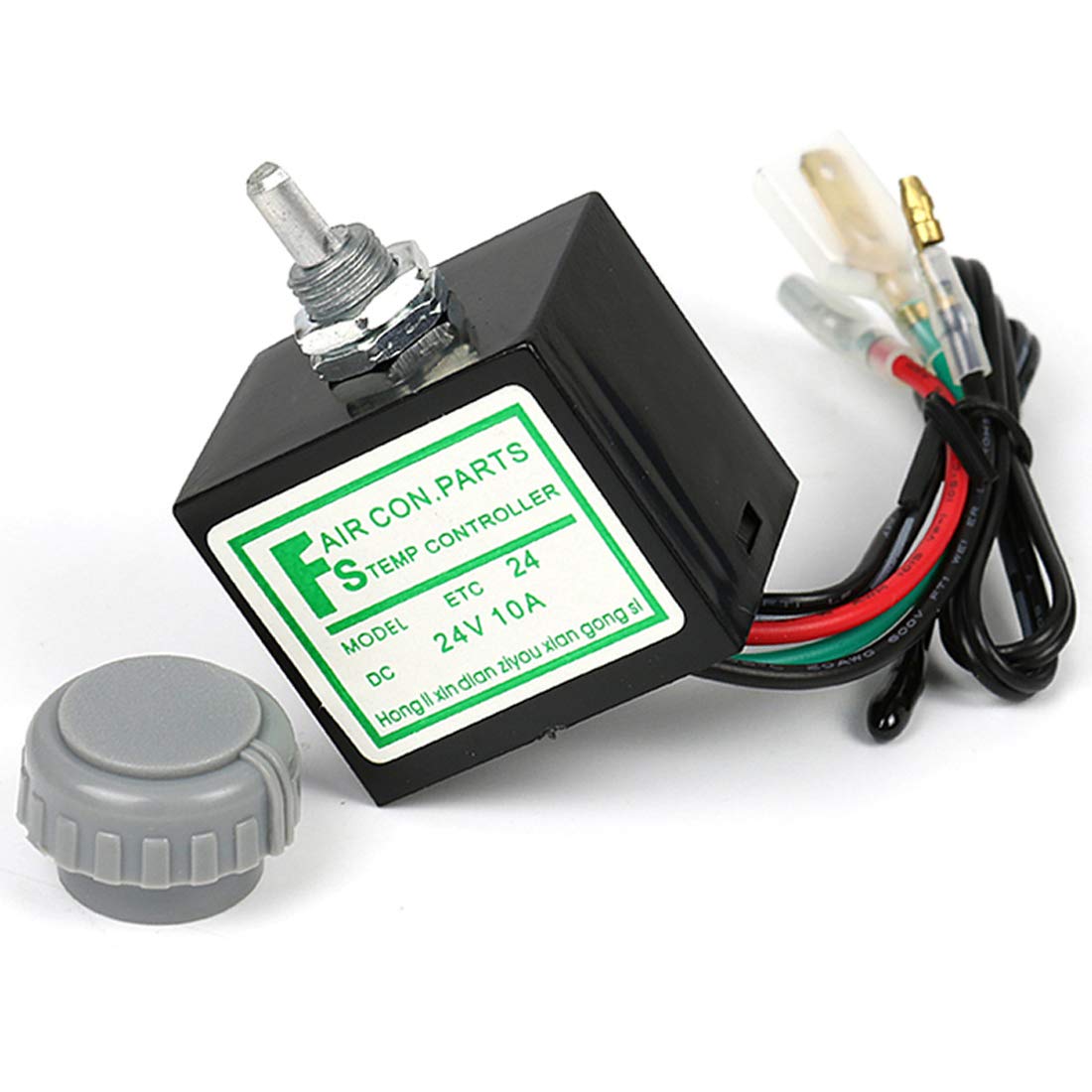 Buy MuChangZi DC 24V 10A Temperature Rotary Switch with Sensor for Car