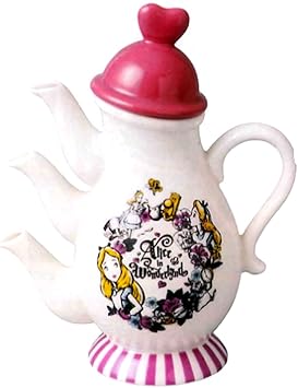 Amazon Co Jp 不思議の国のアリス アリス ティー ポット 東京 ディズニーリゾート限定 ディズニー グッズ お土産 ホーム キッチン