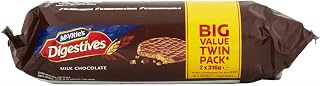 McVities Digestive milk chocolate Twin Pack 632g (2 x 316g)