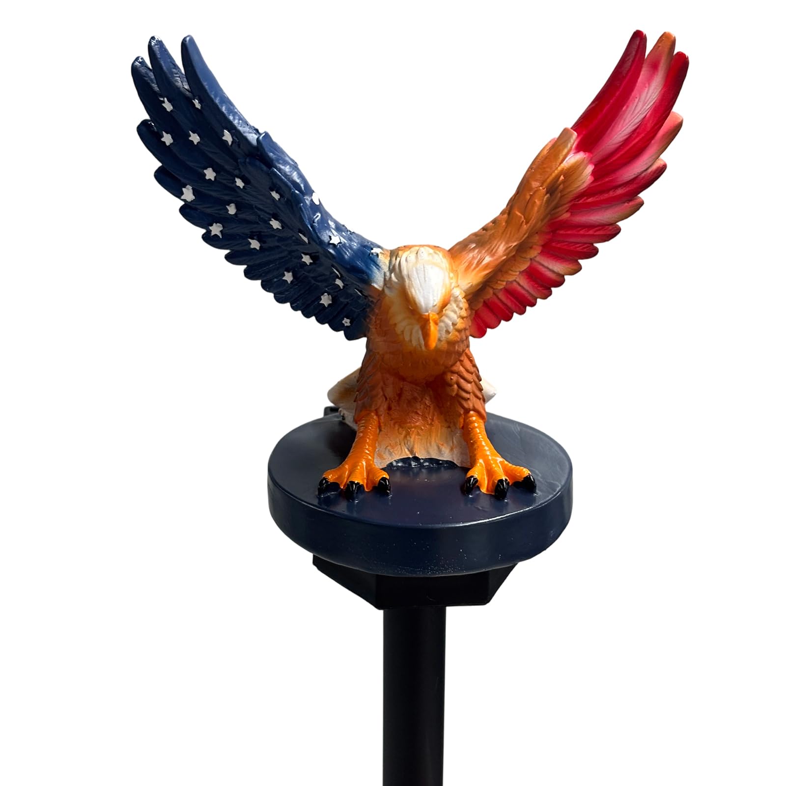 Solar Eagle Garden Light Waterproof Solar Powered Eagle Figurine Stake