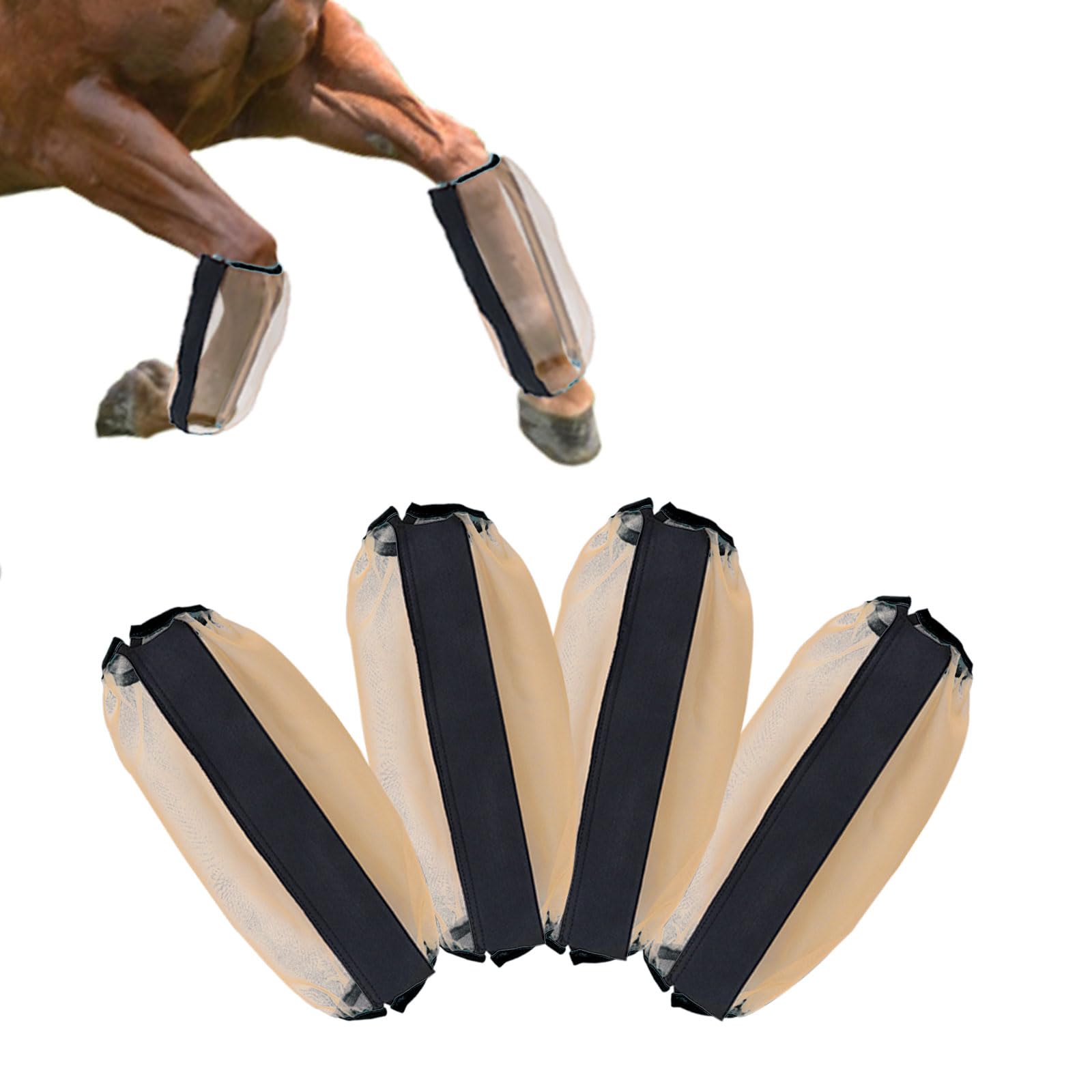 Maschera anti mosche in lycra Pro -tech Pro-Tech | | Maschera antimosche cavallo | Maschera cavalli | Maschera antimosche cavallo lycra | Maschera terapeutica per cavalli | Maschera lycra cavallo | cuffia