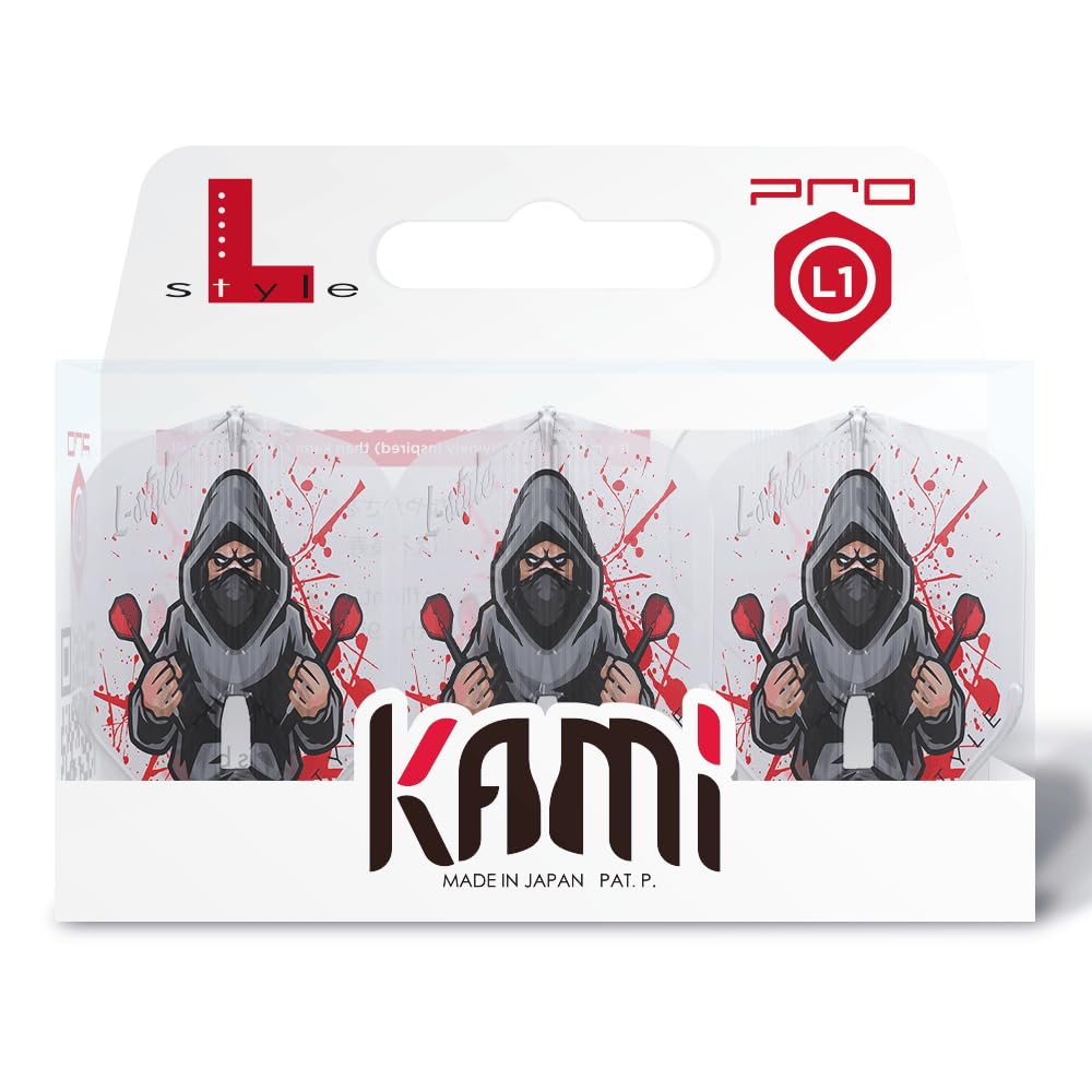 LSTYLE L1 Kami Rene Eidams V4 Clear White - Dart Flights