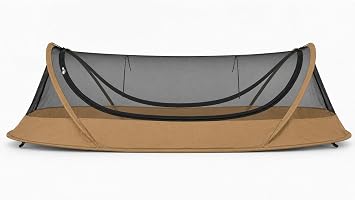 USGI Industries Bivy Tent, Self-Deploying Single-Person Mesh Sleep System