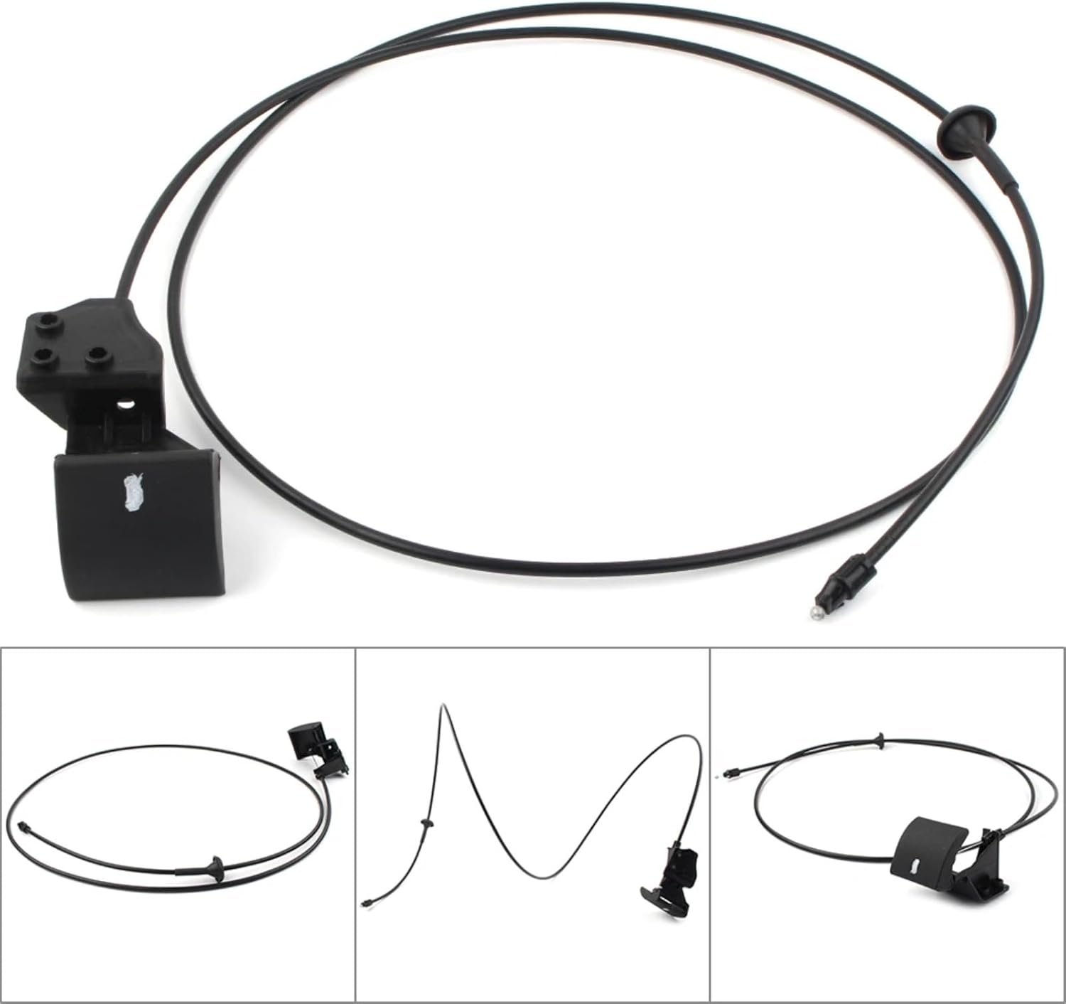 Hood Release Lever Handle for Grand for Cherokee 2005 2006 2007 2008 2009 2010 55394495AB Car Hood Pull Switch Handle Hood Release Cable Handle