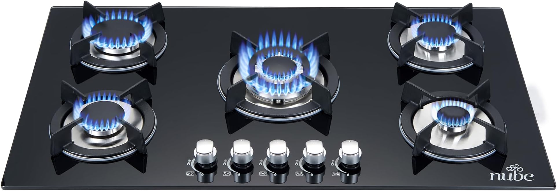 Encimera Gas Butano Estufa De Gas Para Interiores Con Quemadores