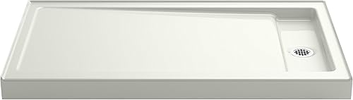 Miniatura 8 de Kohler K-9178-0 9178-0 RECEPTOR W/RH CTR DRN, 60X34, 4.50 x 34.00 x 60.00 pulgadas, blanco