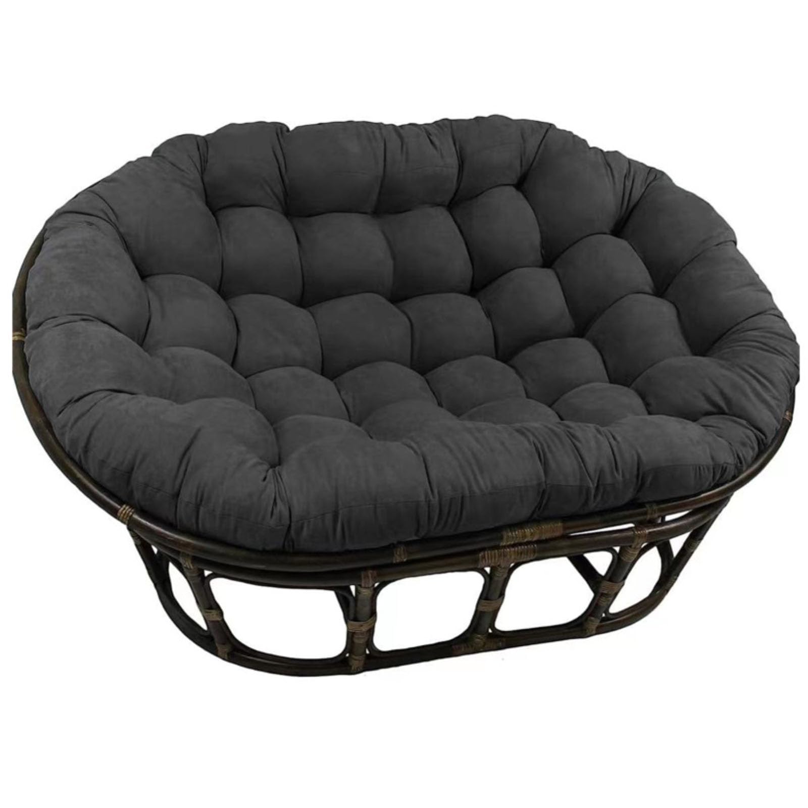 Coussin de chaise avec attaches pour intérieur extérieur et hamac de jardin