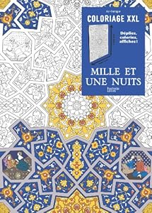 Couverture du livre de Mille et une nuits: Coloriage XXL
