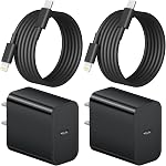 iPhone Charger Fast Charging【Apple MFi Certified】 2 Pack USB C Charger Block with 6FT USB C to Lightning Cables Compatible with iPhone 14/13/12/11 Pro Max/Xs Max/XR/AirPods Pro