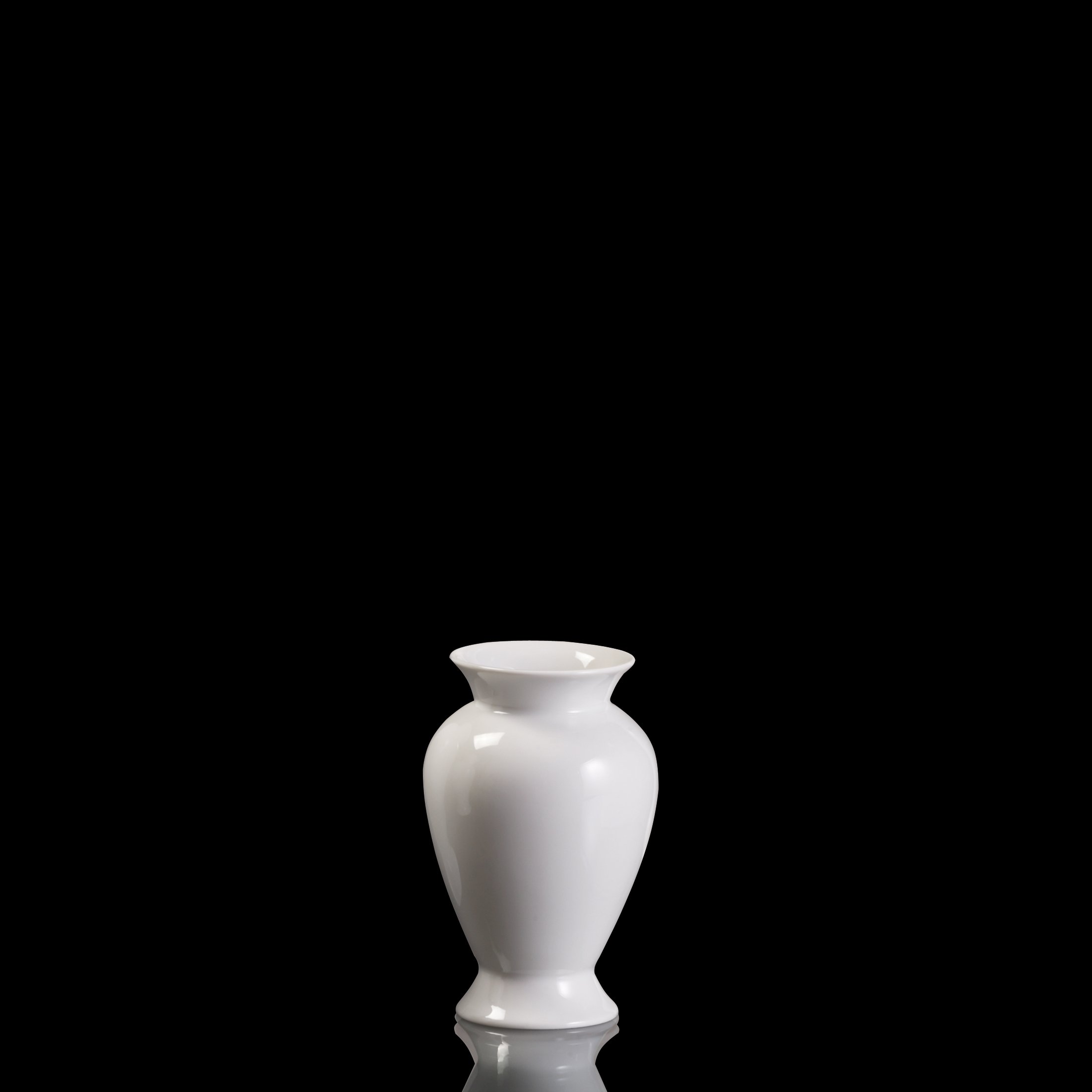Goebel Kaiser Porzellan Barock Vase – Weiß, 18 Cm Hoch, Handgefertigt Aus Feinstem Porzellan
