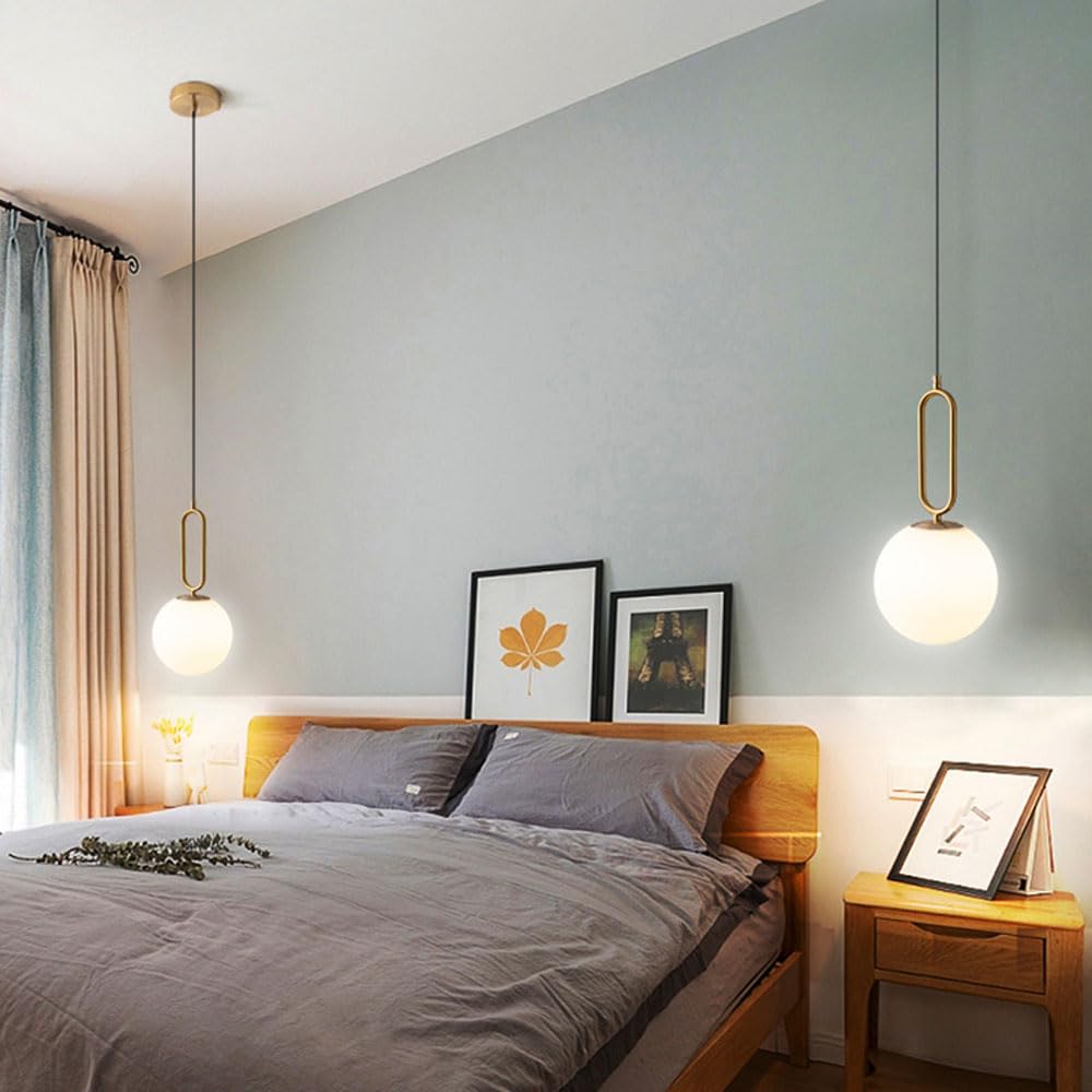 Einzelkopf-Kronleuchter mit E14-Lichtquelle, personalisierter Metall-Glas-Pendellampenschirm, Unterputz-Decken-Hängeleuchte, Wohnzimmer-Esszimmer-Balkon-Dekorationsleuchten