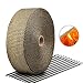 Exhaust Wrap Titanium LIBERRWAY 2"x50Ft Exhaust Heat Wrap Tap Header Glassfiber Wrap Kit for Car Motorcycle with 10 Stainless Ties