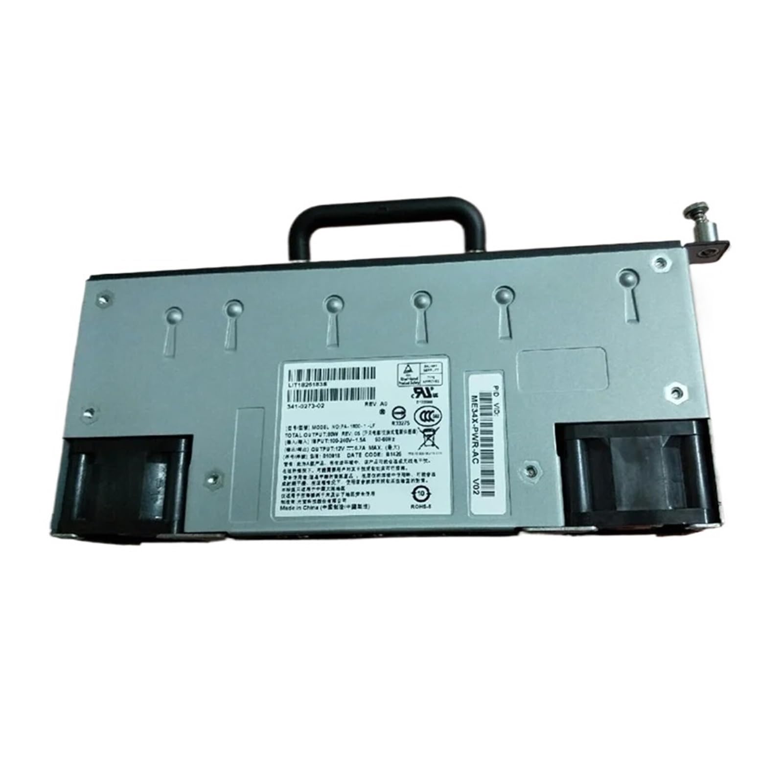 CXFCIHFT 1pcs Power Supply 3400E 3400EG 80W For 341-0273-02 ME34X-PWR-AC