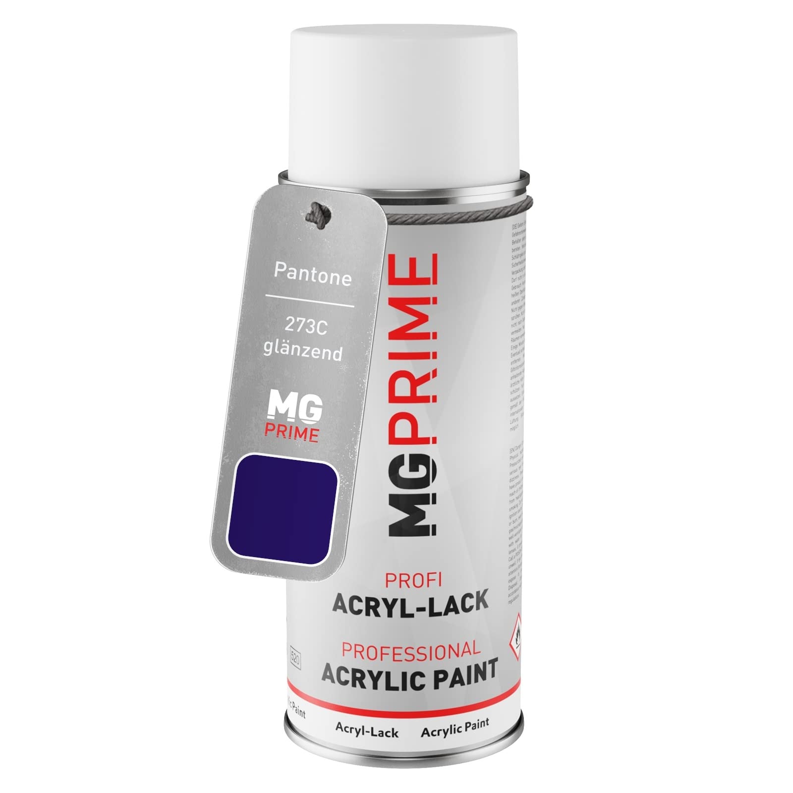 MG PRIME Pantone 273C Violet Spray can 400 ml glossy quick-drying