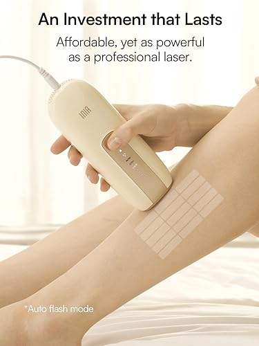 Miniatura 8 de INIA Dispositivo de depilación láser para mujeres y hombres, removedor de pelo INIA Fond con reducción de cabello de larga duración para cuerpo y