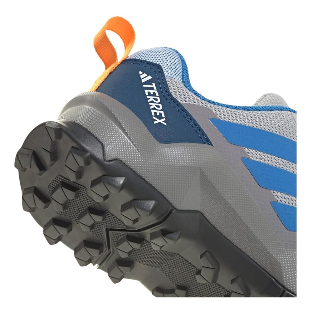 adidas Unisex Kinder Terrex Ax4S Hiking Kids Shoes, Grey Two/Glow Blue/Grey Three, 38 EU