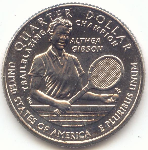 2025 D Mint Althea Gibson Washington Quarter - Crisp Uncirculated Condition