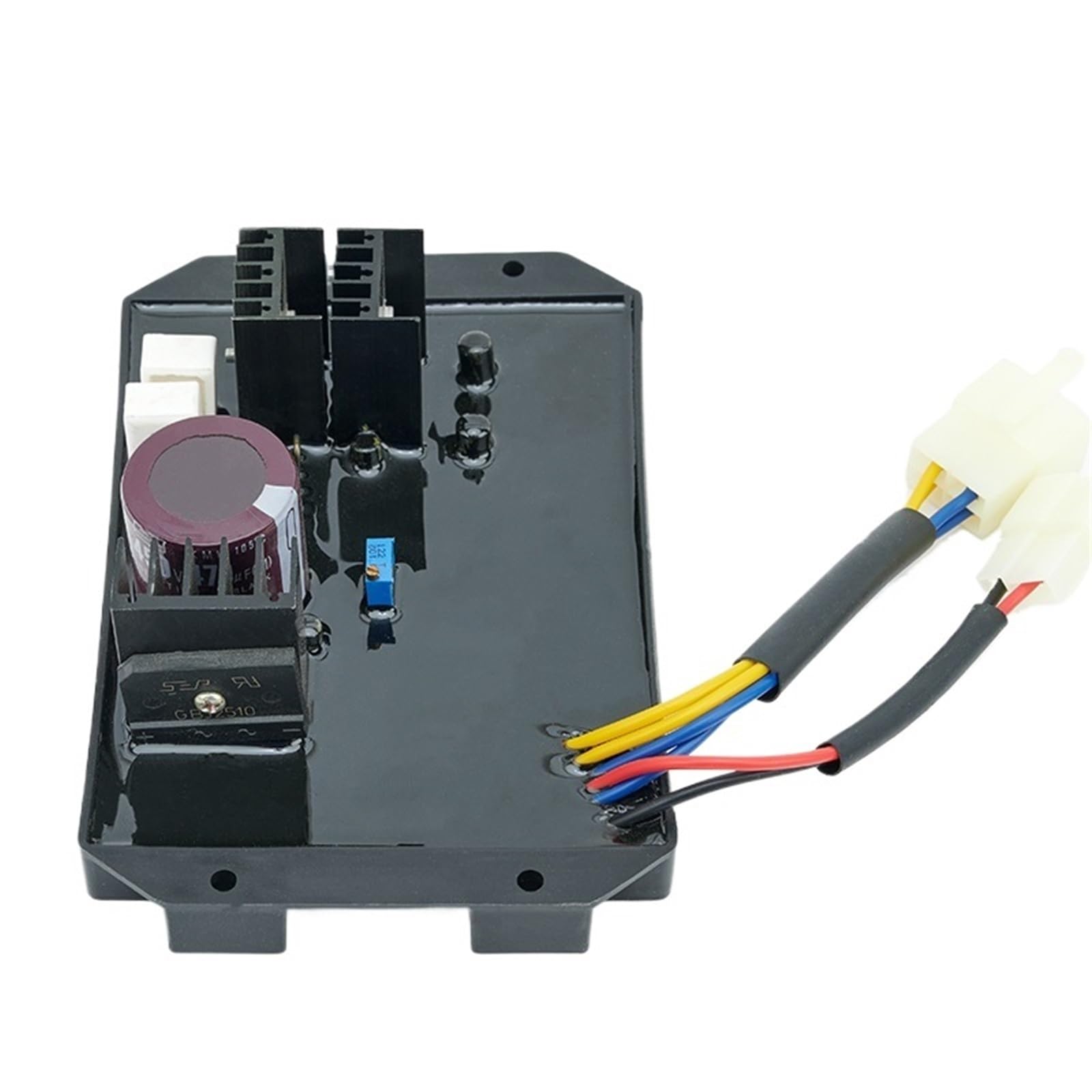 Generador diésel monofásico HJ.10K220-B de 10 kW con regulador de voltaje AVR de 6 cables