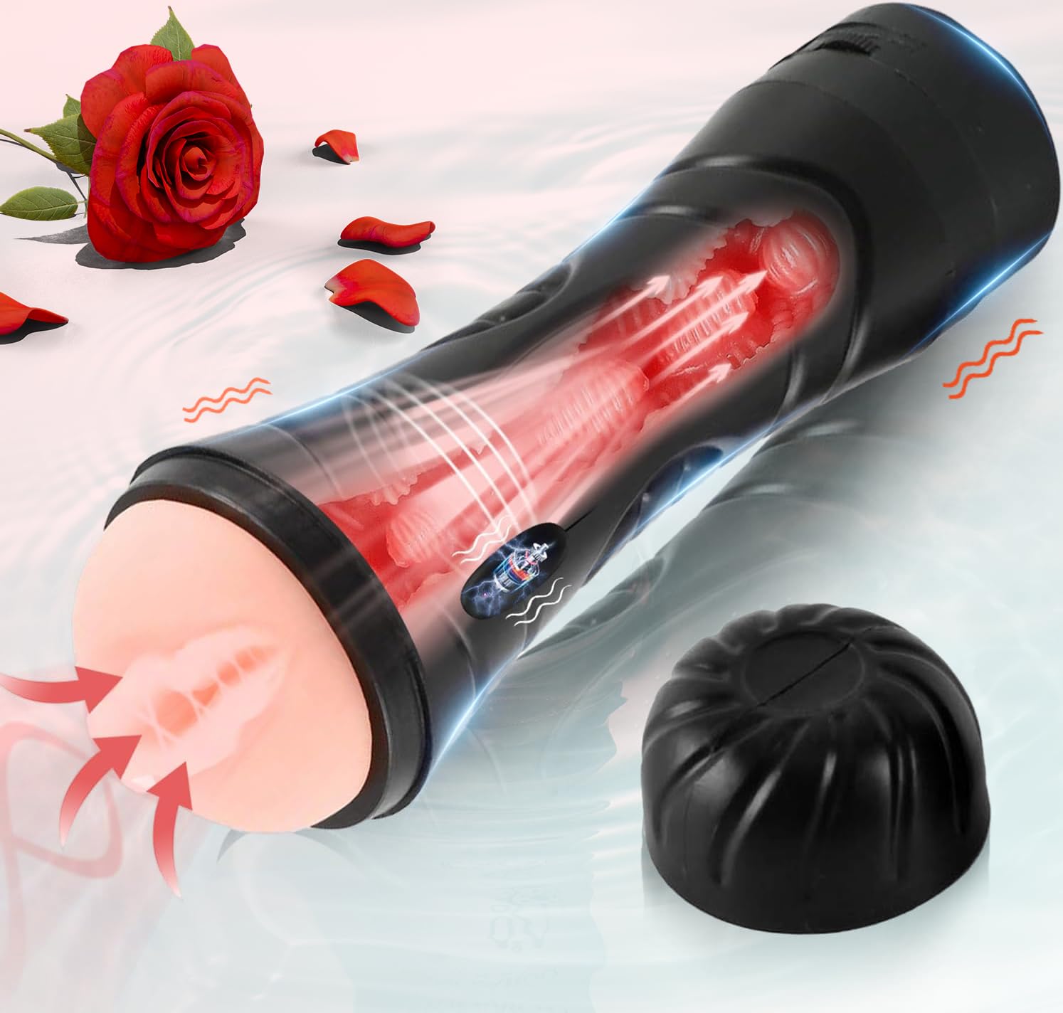 Automatic Male Mastusbafor Heat Men's Masterburators Sucking Men Masturebstor Machine Thrusting Machine Devices Suction Adult Toy Auto Bj Machine Pocket Puzzy Man Masturebstor Electric Sweater G2514