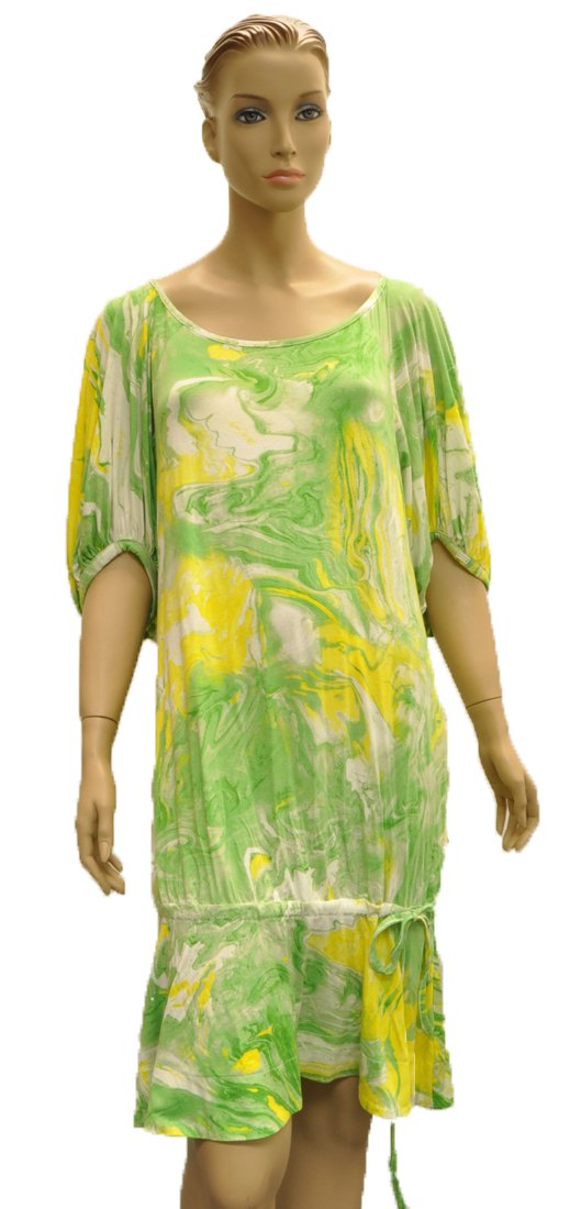 Miss Sixty Multicolor Viscose Short Dress