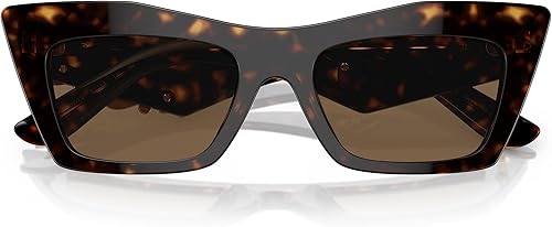 Miniatura 5 de Dolce & Gabbana DG 4435 Dark HavanaBrown 5318145 Mujer Gafas de Sol, Habana Marrón Oscuro