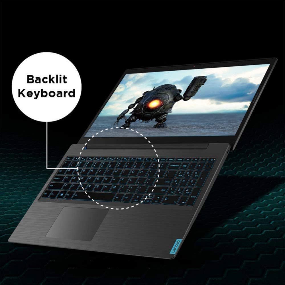 Lenovo IdeaPad L340 Gaming Laptop, 15.6 Inch FHD (1920 X 1080) IPS Display, Intel Core i5-9300H Processor, 8GB DDR4 RAM, 1TB HDD, 128GB NVMe SSD, NVIDIA GeForce GTX 1050, Windows 10, 81LK000MUS, Black