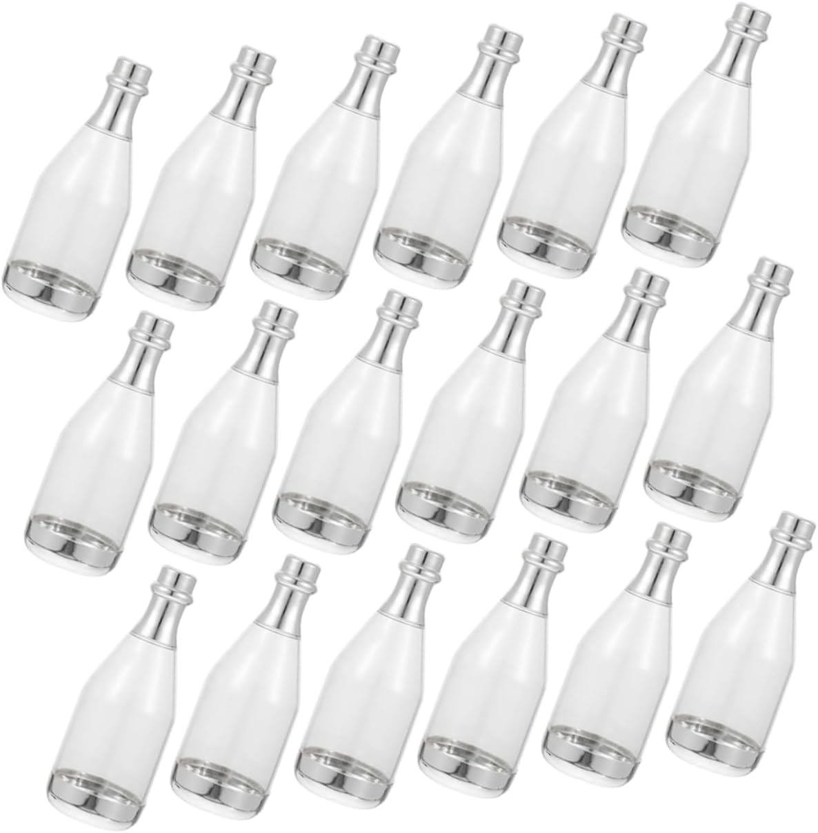 SOESFOUFU Mini Bottle Wax Candy Containers 24pcs Candy Storage Bottles Wedding/birthday Party Favor Adult Party Favors Decorative Candy Boxes
