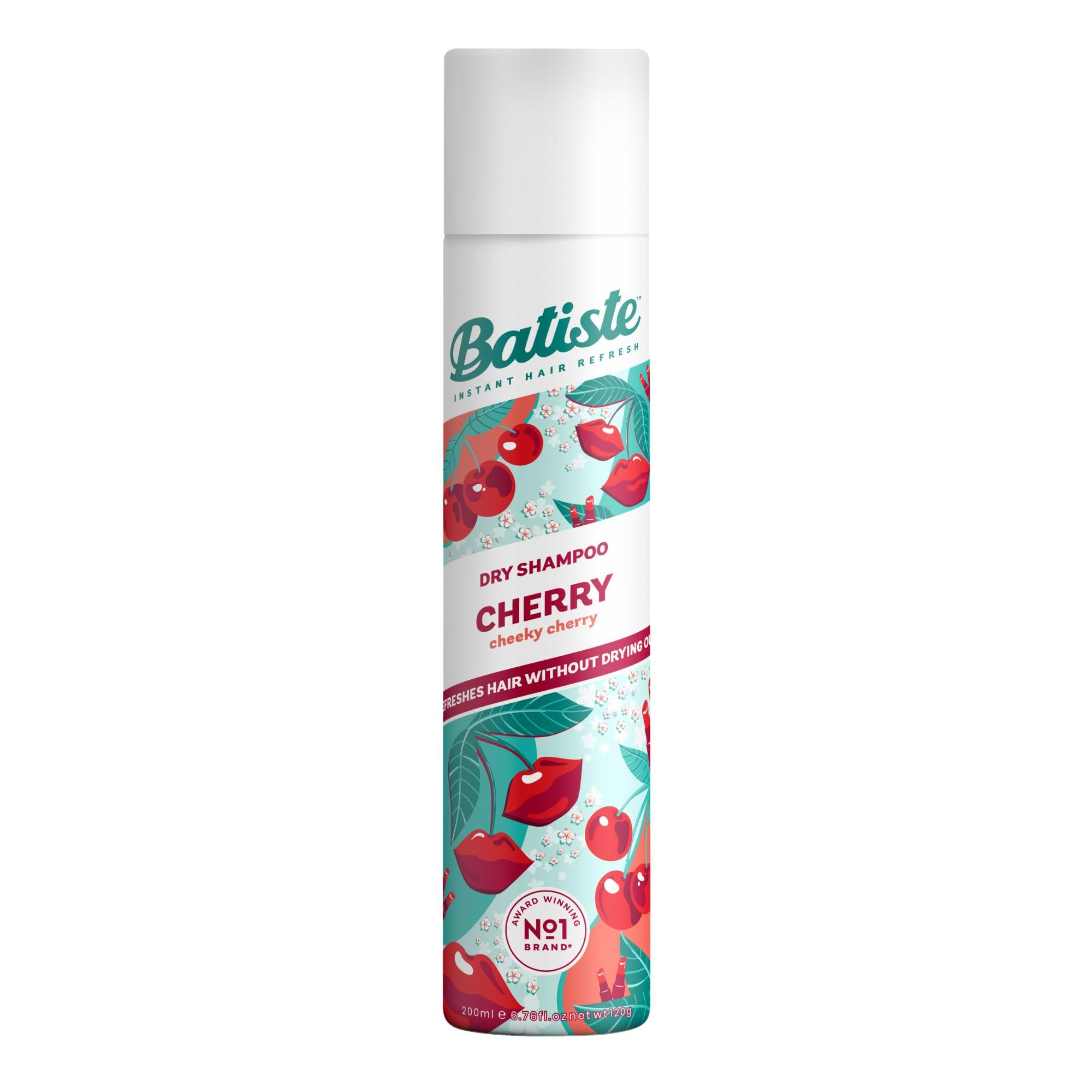 Batiste Dry Shampoo Cherry Refresh Hair No Water Oil Control 200ml