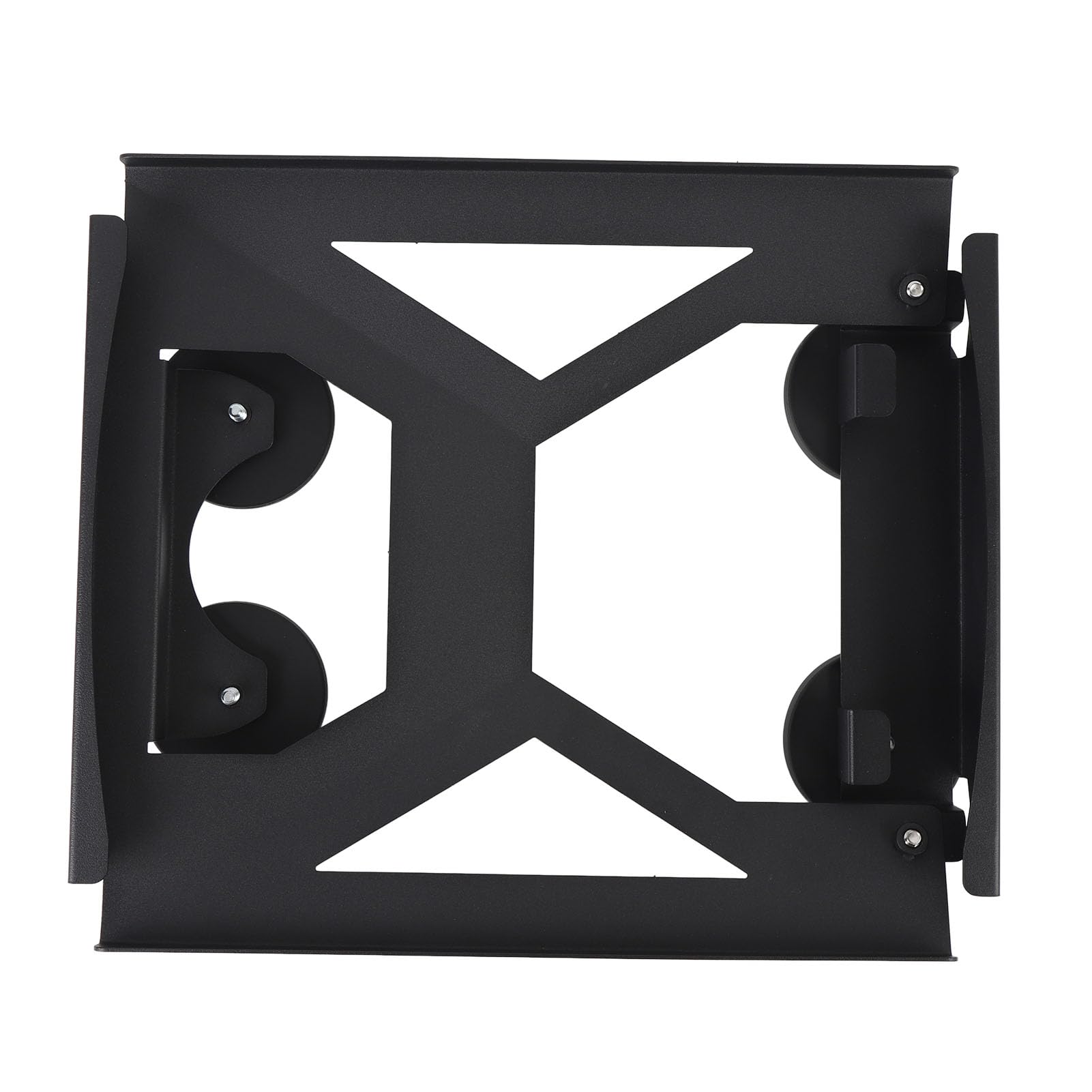 Kit di Montaggio del Tetto Satellitare Rettangolare in Lega di Alluminio per Mini - Base Piatta Pesante con 4 Forti Ventose per/Furgone/Barca
