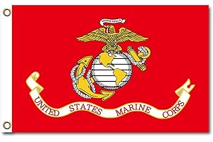 US Marine Corps Flag 3x5 Polyester US Military Army Flags