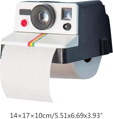 Miniatura 5 de Retro Cámara Titulares de Papel Higiénico Hogar Higiénico Deco Caja de Pañuelos,