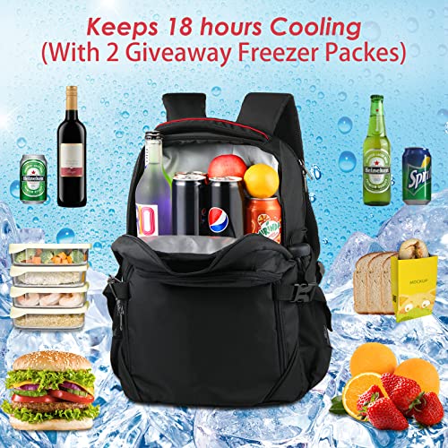 OUTXE Cooler Backpack 22L Insulated Cooler Bag for 15.6" Laptop Lunch Backpack for Work Daily Backpacks4