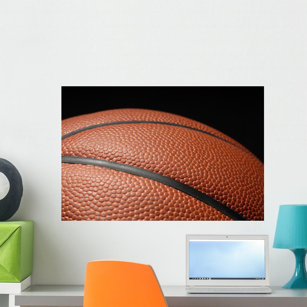 Wallmonkeys Basket Ball Wall Mural Peel and Stick Graphic (24 in W x 16 in H) WM52297