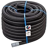Gaine TPC Flexichoc IK10 ignifugée Noire Ø 40 mm 25 m PP IP44 750 N 20 J NF OUTILE