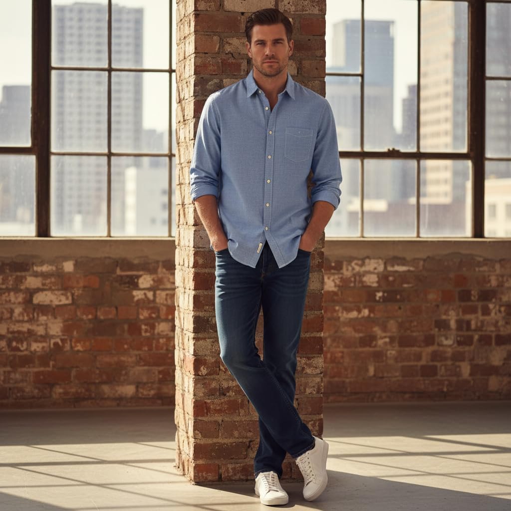 Jackets for Mens Long Sleeve Hoodie Flannel Shirt with Hood Gifts