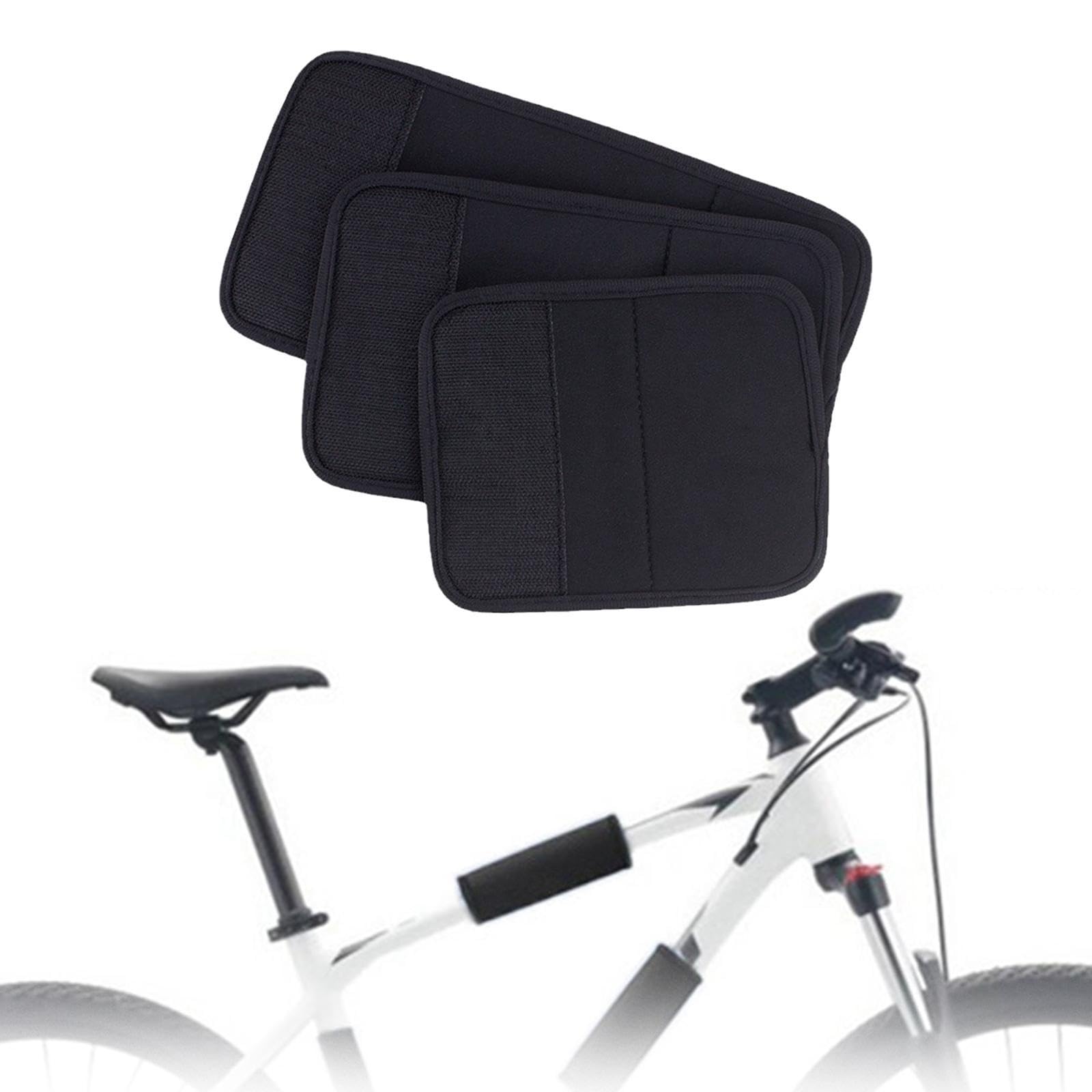 kowaku 2 Pieces Neoprene Bike Frame Protector,Bike Neoprene Frame Sleeve Guard Pad, Protect Wrap,