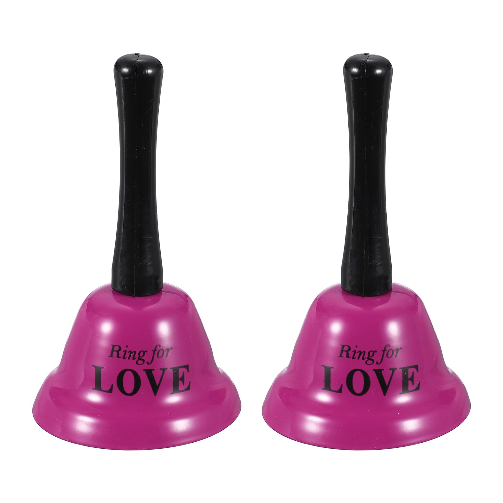 Clochettes de 7,6 cm PATIKIL sonnette d'appel rose rouge anti-attente