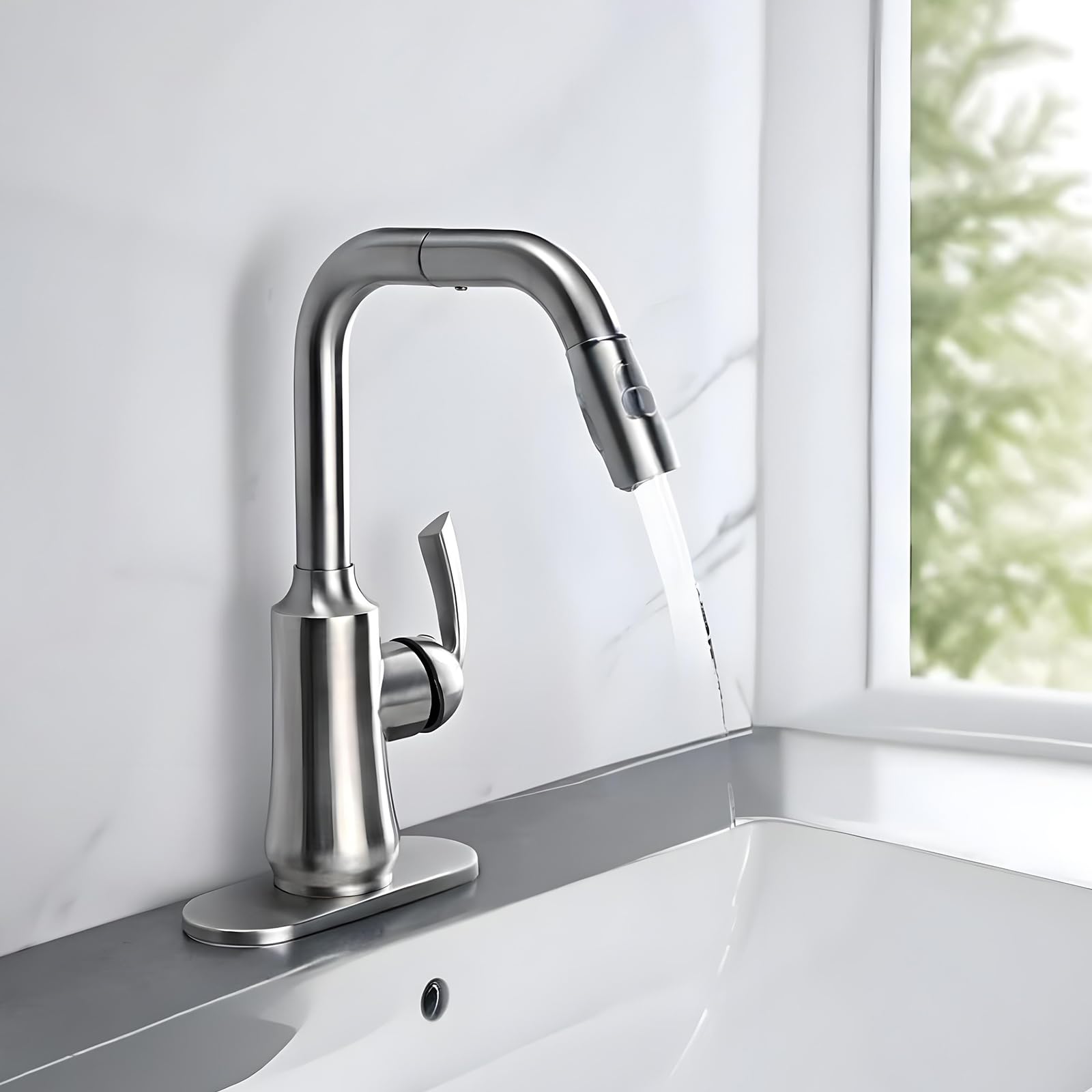 Yuanchu 35 mm, piastra di copertura per rubinetto, in acciaio inox 304, rosetta bruttezza, tappezzeria, rubinetto, piastra per il bagno, lavello della cucina, anti macchia