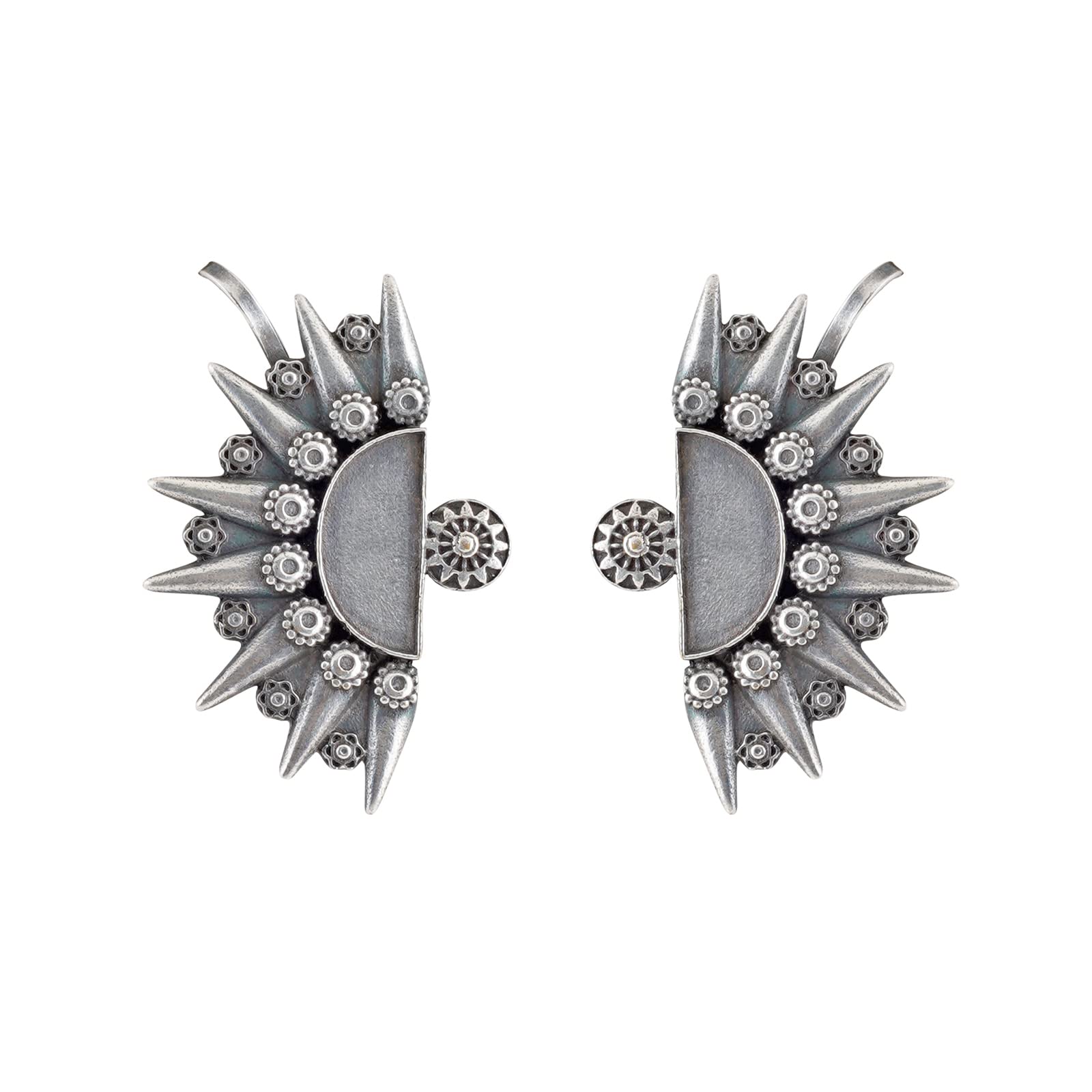 See full amazon price history chart for Teejh Aanika Silver Oxidised Earcuff Teejh Aanika Silver Oxidised Earcuff (B0BSGVK1RX) Amazon Price History, Amazon Price Tracker