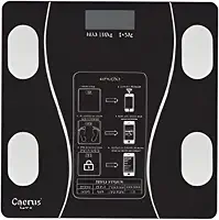 Balança Digital Corporal Inteligente até 180kg com Bluetooth – Alta Precisão, App Monitoramento, IMC e Análise Corporal Completa