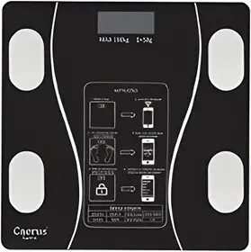 Balança Digital Corporal Inteligente até 180kg com Bluetooth – Alta Precisão, App Monitoramento, IMC e Análise Corporal Completa