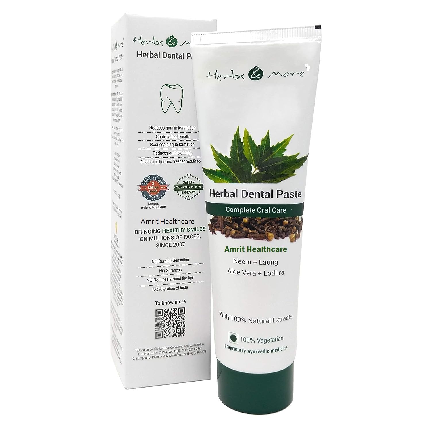 Amrit Healthcare Netsurf Toothpaste (125gms) (B0CDLCZRM3) Amazon Price History, Amazon Price Tracker