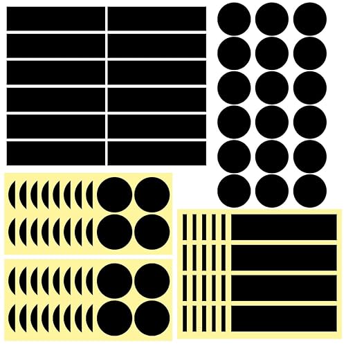 60 Pcs Adhesive Striker Paper, 1" Circle and 2" x