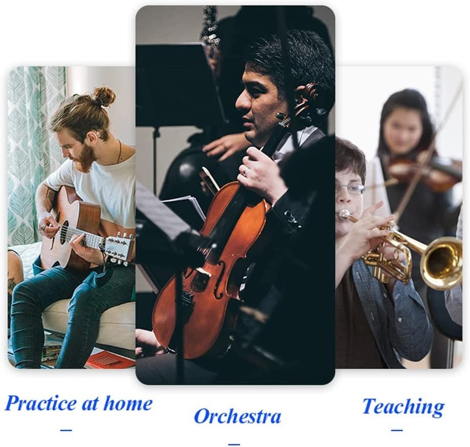 HRTC Pupitre d’orchestre Supports de Musique réglables Support de Musique Portable avec Dossier de Musique partitions… - Les Beatles, Paul McCartney, John Lennon, RIngo Starr, George Harrison HRTC Pupitre d'orchestre Supports de Musique réglables Support de Musique Portable avec Dossier de Musique partitions… – Image 8