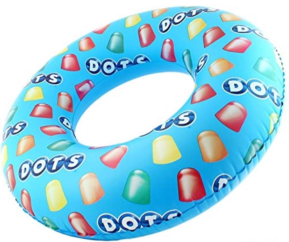 Playtek Toys Dots Blue Tube Inflatable Pool Float