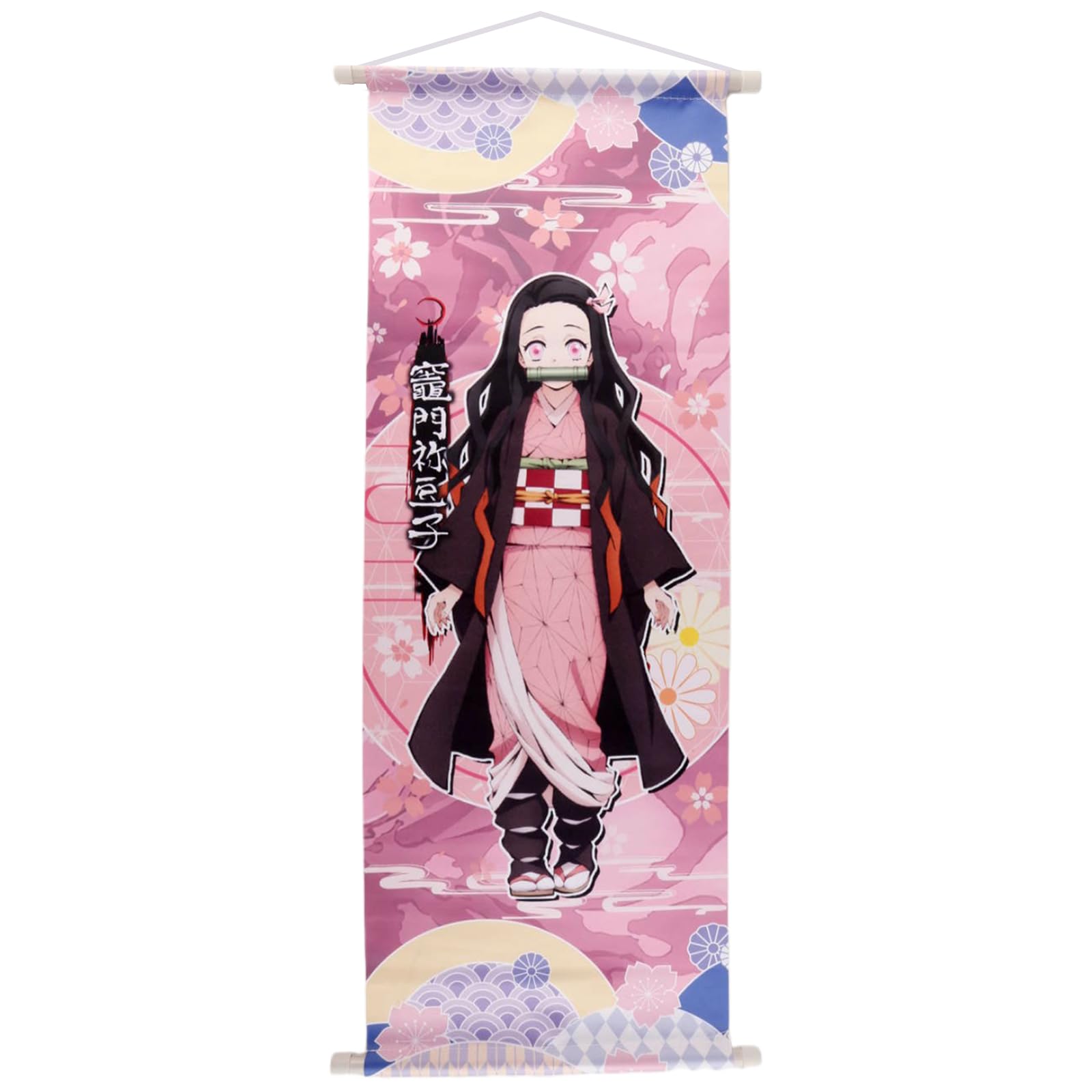 Wirhaut Demon Slayer Scroll Poster, Anime Artistic Wall Decor Piece, Traditional Japanese-Style Wall Art for Living Room or Bedroom Poster โ image 1