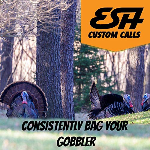 ESH Walnut Slate Turkey Pot Call – Realistic Slate Sounds – Hunting Call for Beginners & Pros - Thumbnail 7