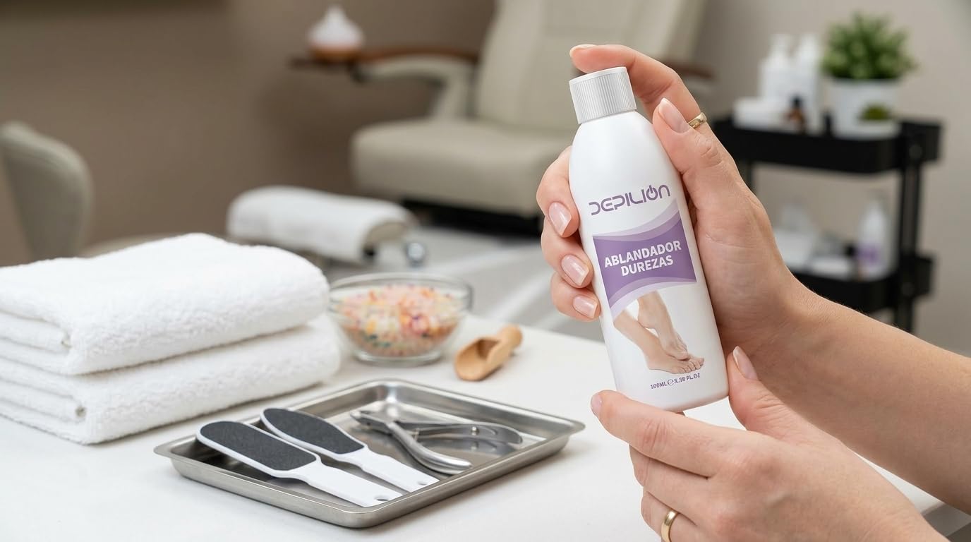 Addolcitore di Durezza 100 ml - Rinfrescante di Durezza - Feet Cleaner - Depilion (100 ml)